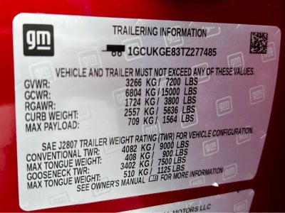 2026 Chevrolet Silverado 1500 LTZ