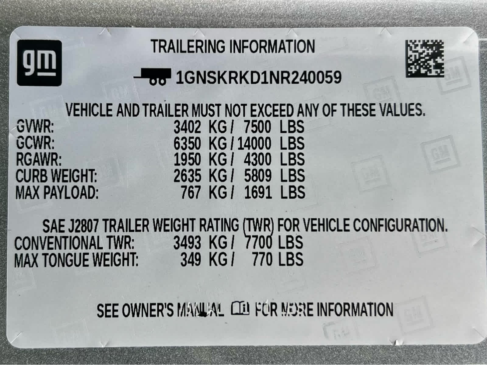 2022 Chevrolet Tahoe RST