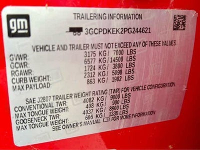 2023 Chevrolet Silverado 1500 LT (2FL)