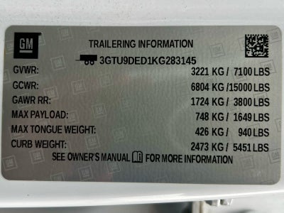 2019 GMC Sierra 1500 SLT
