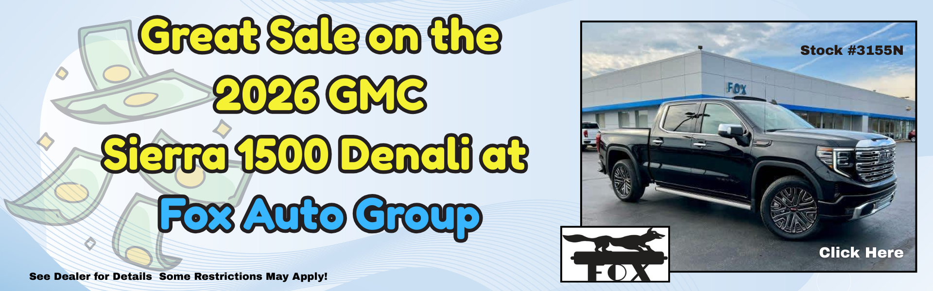 Sierra 2026 Denali 3155N banner