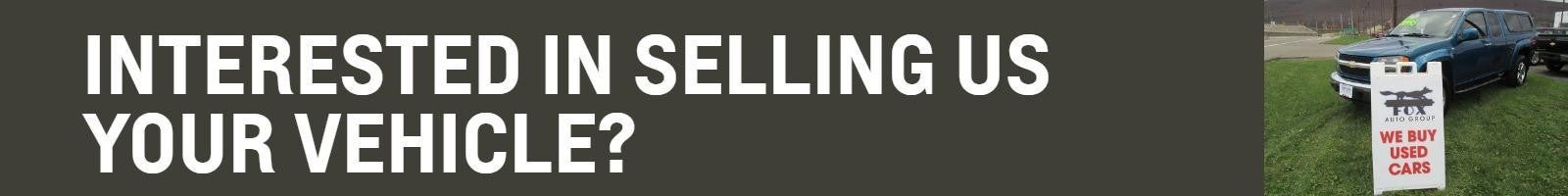 sell your car to us banner