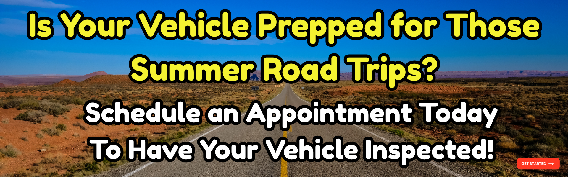 Summer Vehicle ,maint banner March 2026