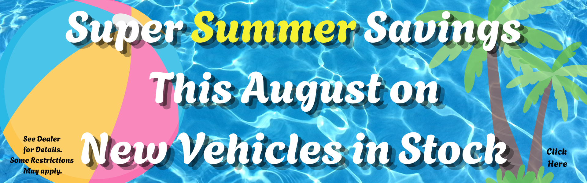 Summer Savings August 2026